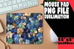 Glitter Flower Mouse Pad PNG Design Product Image 1