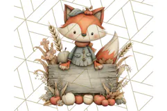 Whimsy Woods Harvest Festival Clipart PNG Files Product Image 4