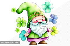 St.patrick's day Gnome - St.patrick's day Gnome Sublimation Product Image 1