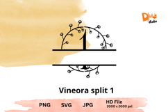 Vineora Split Monogram Product Image 1