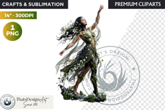 The Vernal Rebirth Dark Fantasy Spring Clipart Product Image 1