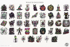 Quirky Trick Or Treat Clipart Product Image 4