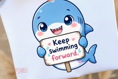 Tiny Animal Motivation Clipart Bundle | Cute Kawaii Animal Product Image 3