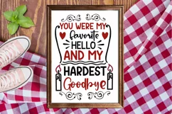 You Were My Favorite SVG, Memorial Quotes SVG Design Product Image 2