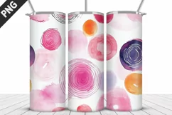 Flowers Tumbler Wrap | Sublimation Design | Tumble PNG Product Image 5