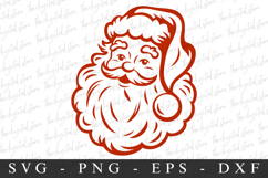Merry Christmas Santa Svg | Christmas svg | Svg cut file Product Image 1