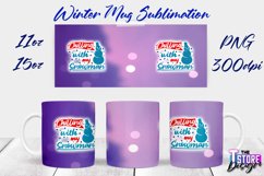 Winter Mug Sublimation | Winter 11 oz |15 oz Mug Sublimation Product Image 6
