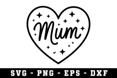 Gift For Mum Svg |Mother Day SVG Cut file Product Image 1