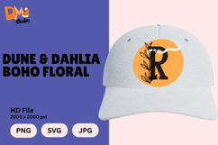 Dune &amp; Dahlia Boho Floral Monogram Product Image 1