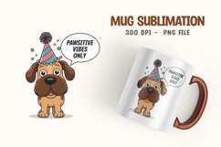 Sarcastic dog mug sublimation png Product Image 1