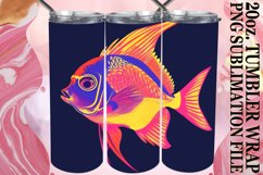 Neon Fantasy: Sublimation Patterns for 20oz Tumblers Product Image 1