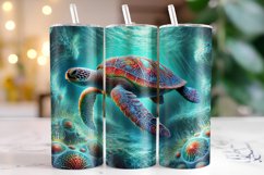 Turtle Tumbler Wrap | Sublimation | Tumblers Product Image 1