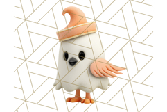 Cute Halloween Ghost Clipart Costume PNG, Halloween Png Product Image 4