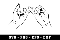 Hand Shake SVG | SVG Cut files | Cricut Product Image 1