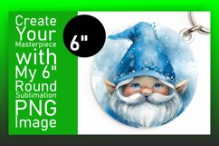 Fairy Tale Fantasy: Gnome Circle Design Sublimation PNG Product Image 1