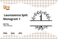 Lauressence Split Monogram Product Image 1