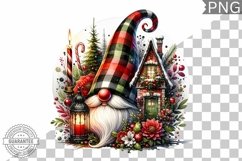 Christmas Gnome Sublimation - Clipart PNG Bundle Product Image 6