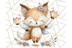 Forest Fairy Garden Creatures PNG, Whimsical Woodland Art Product Image 4