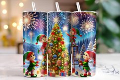 Christmas Tree Tumbler Wrap | Sublimation Product Image 1