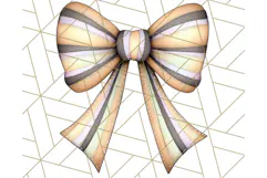 Fall Bow Clipart, Autumn Hair Bows PNG, Fall Ribbon Png Product Image 4