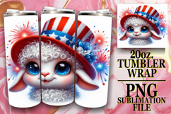 BREATHTAKING SUNSETS 20oz TUMBLER WRAP, USA Animals Product Image 1