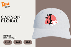 Canyon Floral Monogram Product Image 1