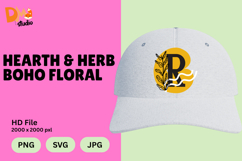 Hearth &amp; Herb Boho Floral Monogram Product Image 1