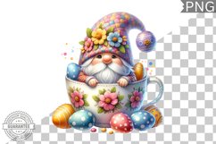 Easter Gnome Sublimation - Clipart PNG Design Product Image 1