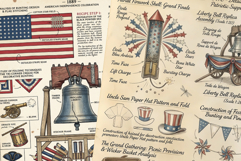 4th of July Junk Journal Pages Product Image 3