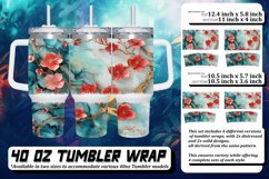 Tropical Paradise: Tumbler Wrap Summer Product Image 1