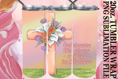 Magical Gifts 20oz tumbler wrap, Cross Product Image 1