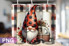 Ladybug Tumbler Sublimation - 20 Oz Skinny Tumbler Product Image 1