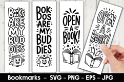 Books Open Bookmark Sublimation Product Image 1