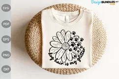 Dog Hair Is My Glitter SVG Cut Files/ Dog Mom SVG Design Product Image 1