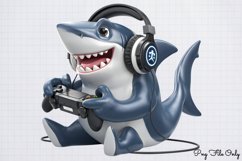Gamer Animals Clipart PNG Product Image 1