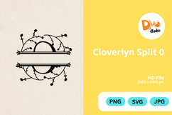 Cloverlyn Split Monogram Product Image 1