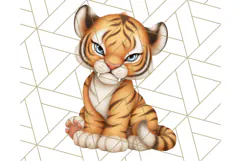 Adorable Angry Animals Clipart PNG, Cute Moody Faces Png Product Image 4