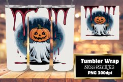 BEAUTY 20oz Tumbler PNG Wrap , Halloween Product Image 1