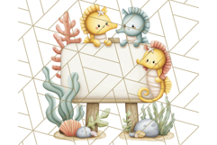 Sea Animal Clipart for Kids PNG, Ocean Animals Clip Art Png Product Image 4