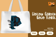 Hollow Garden Boho Floral Monogram Product Image 1