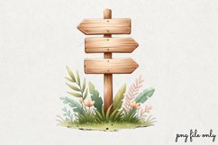 Cute Jungle Animals Tropical Clipart PNG Product Image 1