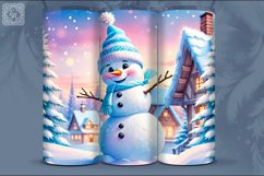 4 Christmas Seamless Tumbler Wrap 20 oz Product Image 4