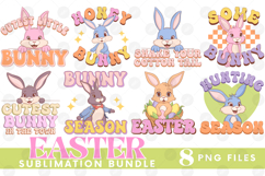 Easter Sublimation PNG Bundle Bunny Chick Farm Hip Hop Joy Product Image 1
