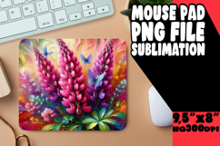 Joyful MOUSE PAD PNG Art, Flowers Product Image 1
