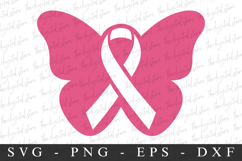 PInk Ribbon PNG | Breast Cancer Awareness Png Product Image 1