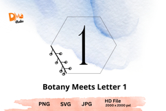Botany Meets Letter Product Image 1