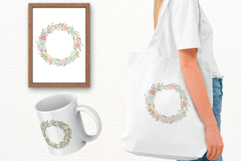 Easter Wreath Clipart Product Image 5