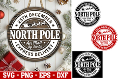 Christmas Sign Svg, Farmhouse Svg, Vintage Christmas Svg Product Image 1