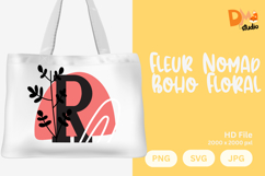 Fleur Nomad Boho Floral Monogram Product Image 1