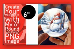 Watercolor Festivity: Snowman Magic Product Image 1